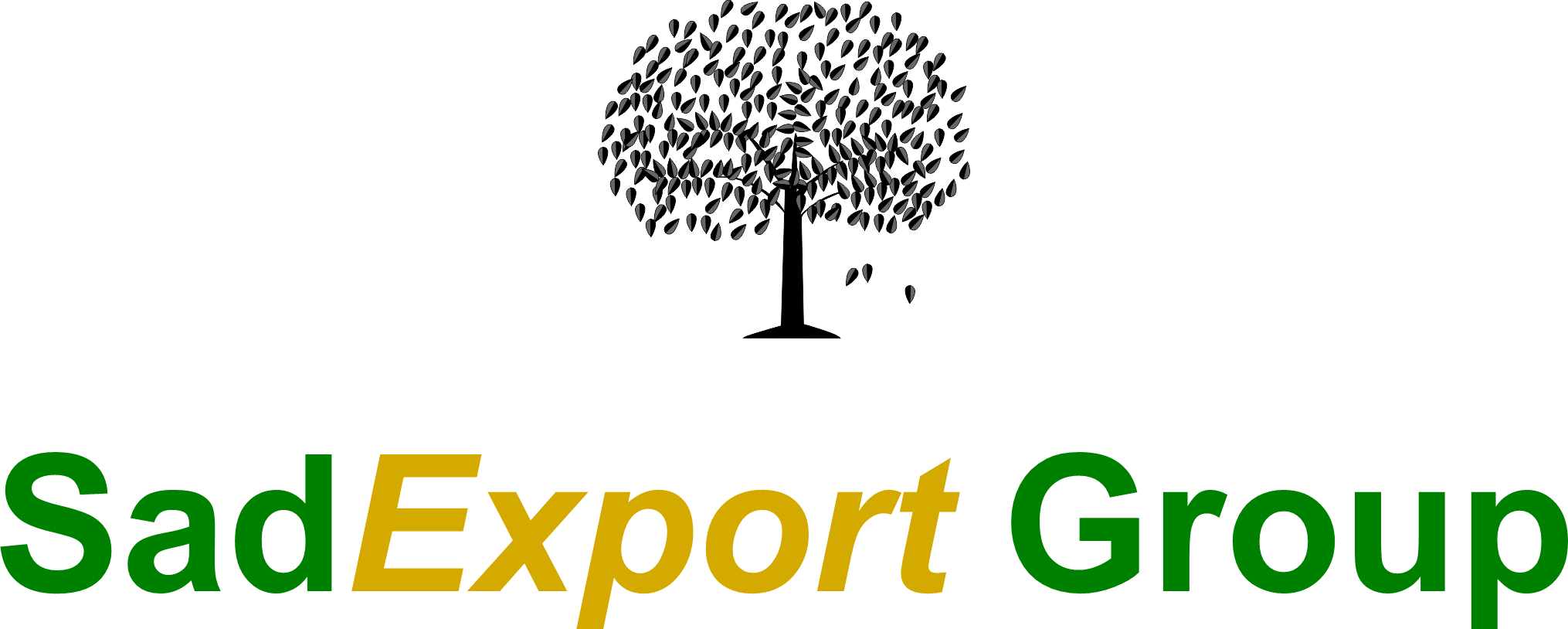 Sad Export Group — logo z drzewem